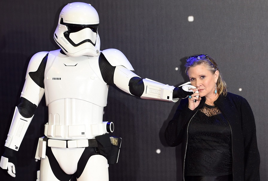 Carrie Fisher died
